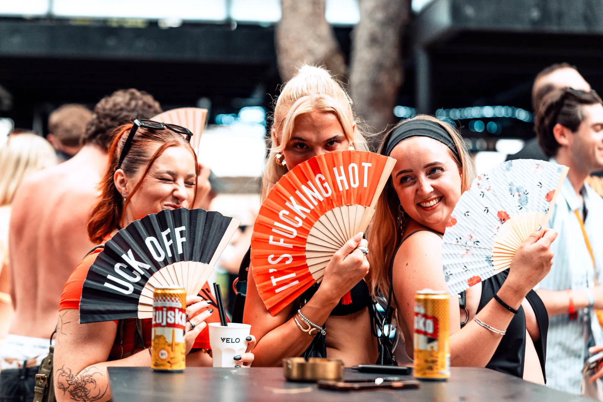 Sommerstimmung am Partystrand Zrce